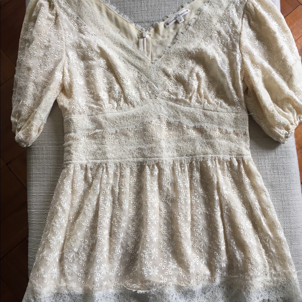 Nanette Lepore Peplum Blouse